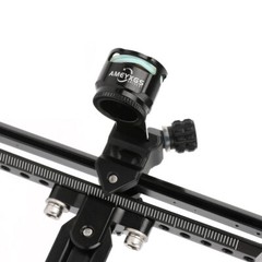 Recurve Bow Scope Sight 1 Pin 0.019″ Optical Fiber Archery Bow Hunting Target US