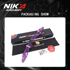 25» Archery Recurve Bow Riser ILF Aluminum Alloy Takedown Right Handle Shooting