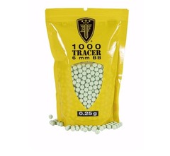 Umarex Elite Force Tracer 6mm BB’s .25g Light Green 1000/ct