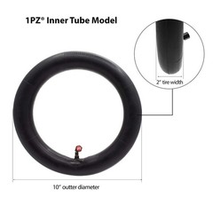 1PZ 10W-X02 2-Pack Heavy-Duty 90° Valve 10×2/10×2.125 Inner Tube Replacemen