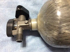 interspiro Air tank 2014 Hydro tested 2019 45 minutes (4500 psi)