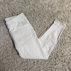 Women’s Size 32R White Smartpak Hadley Full Seat Horseback Riding Breeches