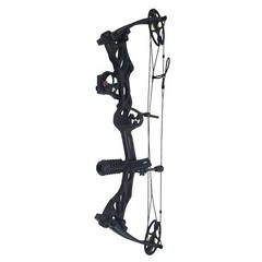 SAS 70LBS Hunting Compound Bow Package w/ Bow Sight Arrow Rest Stabilizer Sling