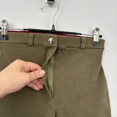 On Course Size 26 Riding Breeches Lot of 2 Pair Equestrian Stretch Tan Olive