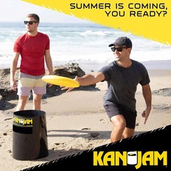 Kan Jam Disc Toss Game – American Made Outdoor Game for the Backyard, Beach