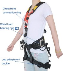 NEW Climbing Safety Seat Belt Outdoor Tree Climbing Gear Large Size