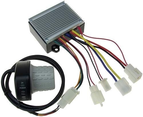 24V Control Module and Twist Throttle for Razor Dirt Quad – Electrical Kit for