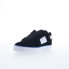 DC Pure DC01782005-BKBLWH Mens Black Nubuck Skate Inspired Sneakers Shoes