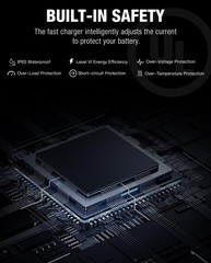 UL CE Certified 53.6V 3.9A Fast Charger Compatible with Segway Ninebot MAX G3…