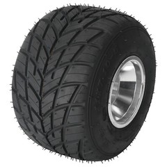 Pair 11×7.10-5 Racing Kart Rear Wheel Tire Set 5 Inch Rim 3 Bolt Rain Tyre