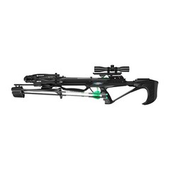 Centerpoint C0001 Dagger 405 FPS 4×32 Illuminated Scope Compound Crossbow, Black