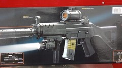 Double Eagle M82P SIG 552 Semi/Full Auto Airsoft Electric Assault Rifle AEG