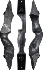 Black Hunter Left Hand Bow Riser 15» Archery Bow Riser for Recurve Bow Longbow