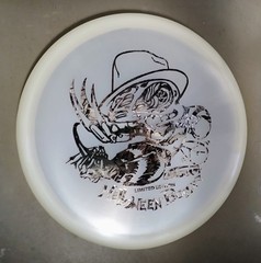 🎃 FREDDY KRUGER 🎃 Discraft Halloween BuZzz 🎃 Limited Edition 2016 Glo 177+