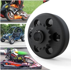 1PZ CH3-J18 Go Kart Centrifugal Clutch 18 Tooth 3/4″ Bore #35 Chain 20mm Replace