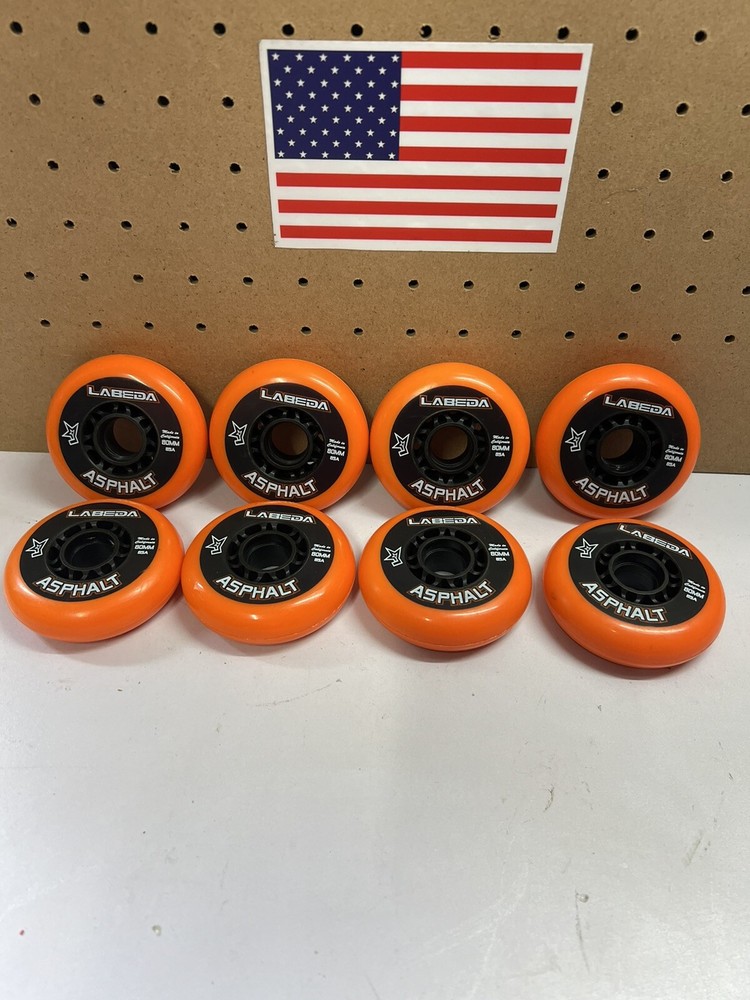 Labeda Gripper Asphalt Outdoor Inline Roller Hockey Wheels 80mm HILO Oran