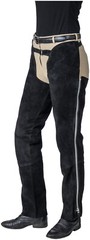 Suede Leather Riding Schooling Chaps – Black or Brown – S,M,L,XL