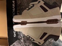DC Shoes Stag Men’s Beige Tan/Brown US 12 RARE