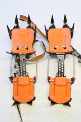 Petzl Charlet Moser 12-Point Adjustable Mountaineering Boot Crampons Ice Spikes