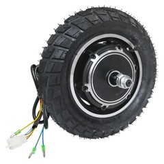 10in 48V 350W 10″ Electric Scooter Hub Motor Wheel Cable BIKE Bicycle Mini Bike