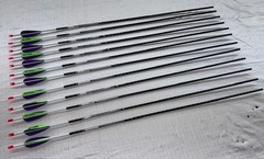 NEW – EASTON – FMJ (Full Metal Jacket) – 1 DZ – AAE Hybrid Vanes – 400 Spine