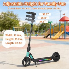 Commugo 250W Electric Scooter for Adults Foldable Long Range High Speed Commuter