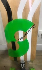 Shark Wheel Surreal – Skateboard Longboard / 70MM, 78A Green DNA Shark Wheels