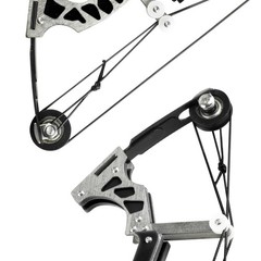 Tietheknot Archery Bow Set Compound Bow Stainless Steel Training Bow Outdoor