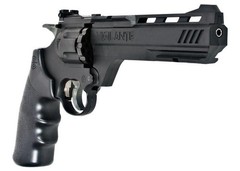 Crosman Vigilante .177 Cal Air Pistol Pellet Gun + Optic, Pellets & CO2 (CCP8B2)