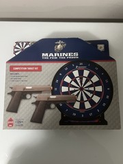 Retired Crosman Marines Competition Airsoft Target Kit Nib Sealed 325 FPS