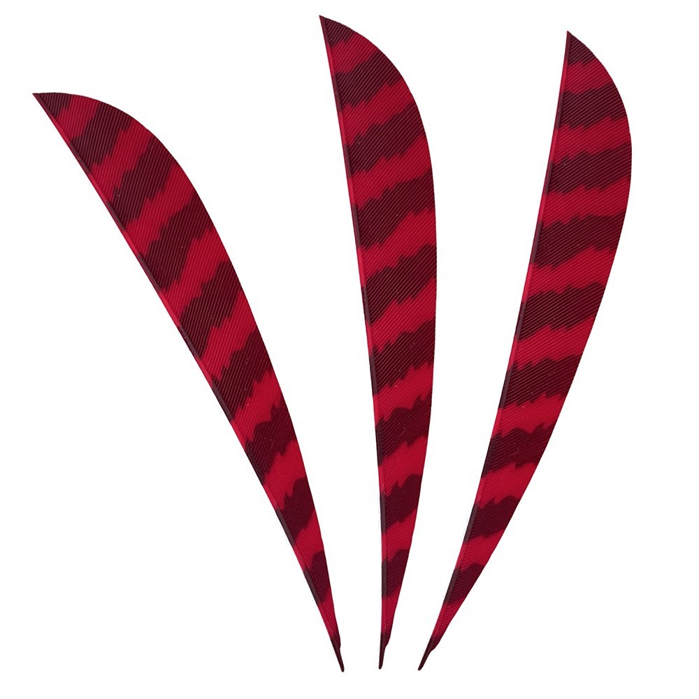 Archery Arrow Feathers 4 Inch Fletchings Arrow Feathers Right/Left Wing for Bow