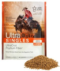 UltraCruz Equine Psyllium Fiber Horse Supplement, 60 Single Serv Pellet (60 Day)