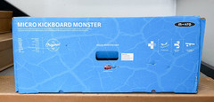 Micro Kickboard Monster 3-Wheel Adult/Teen Scooter Grey Brand New Free Shipping