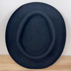 VTG Stetson Pony Express DW460 Sawyer Cowboy Western Black Pure Wool Hat – Sz 7