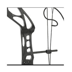 70lb 320FPS Archery Compound Bow Set Speed Carbon Arrows Sight Release Hunting