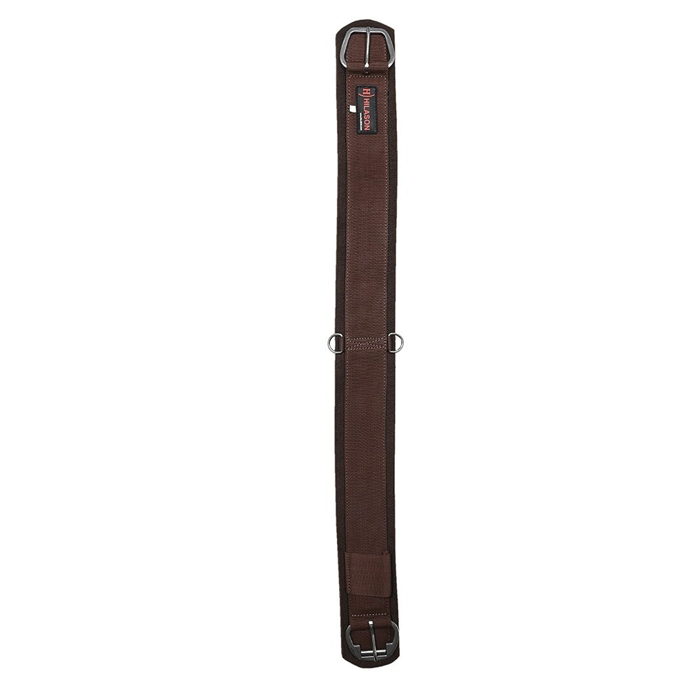 50 In Hilason Western Horse Felt Lined Straight Saddle Cinch Girth Stainless