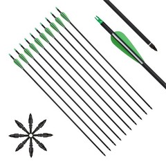 53″ 20-55lbs Takedown Recurve Bow Archery Beginner Hunting Practice Arrow Target
