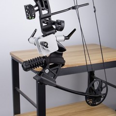 GQT Universal Bow Vise 360° , Adjustable Bow Press Archery Mount Tool Profession