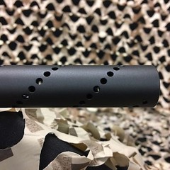 New GoG Paintball Smart Parts All American Freak Barrel Front – 16in Dust Black