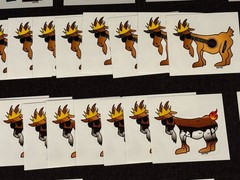 NEW Goat USA STICKER Rare April Fools Bundle Lot 38 TOTAL STICKERS – 10 Designs