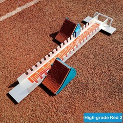 32in High-Level Starting Blocks Aircraft Grade Aluminum Running Track Blocks Wat