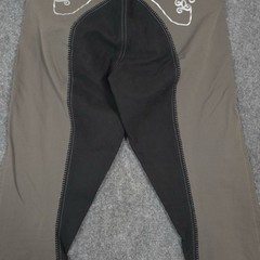 Cavallo Crystal Breeches Womens 28×27 Gray Equestrian Riding Pants READ