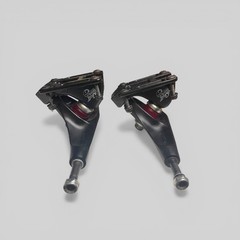 Neil Carver Gullwing Charger 50° 10″ Axle black/Longboard Trucks (Set of 2)