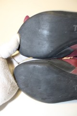 Evolv Elektra Womens Size 38 7.5 Merlot Grey Climbing Approach Bouldering Shoes