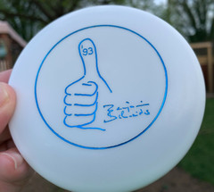1993 Benjamin Unknown Innova Ontario MINI Disc Golf #354 (Free Frisbee Pin)