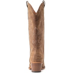Iuv Cowboy Boots For Women Western Cowgirl Boots Chunky Heel Mid Calf Snip Toe