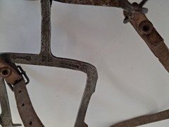 Vintage Grivel Brevette 12 pt. Ice Climbing Crampons SZ 44/46 Made In Italy