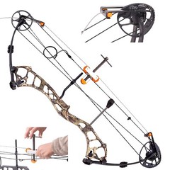 Archery Compound Bow Press Portable Hunting Bow String Replacement Tool
