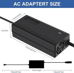 54.6V 2A Adapter Charger Inokim, Isinwheel, Apollo, Varla for 48V Battery