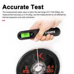 Archery Bow Scale Digital 110lbs Draw Weight Peak Compound Recurve Bow Luggage